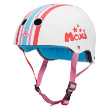 Triple opt casca de transpira?ie certificata pentru skateboarding BMX ?i Roller Patinaj Moxi Stripy X-Small/Small