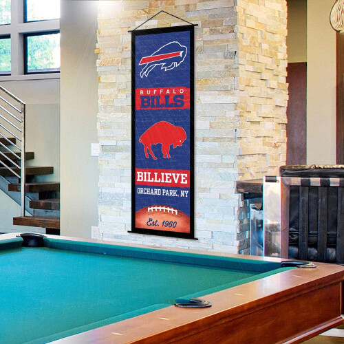 Buffalo Bills Banner en Scroll Sign 2
