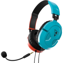 Turtle Beach Recon 50 Red/Blue Gaming Headset for Xbox Series X|S, Xbox One, PS5, PS4, PC & Mobile with 3.5mm Connection