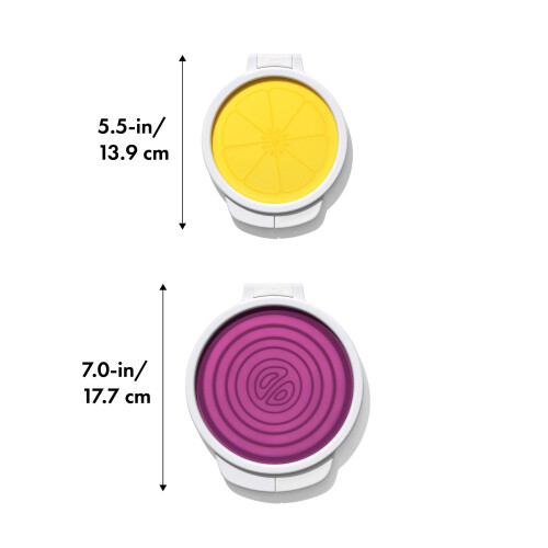 OXO OXO Good Grips Cut & Keep Επαναχρησιμοποιήσιμο Σετ Σιλικόνης για Φρούτα 1