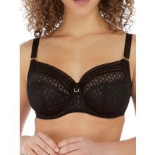 Freya Viva Side Support Underwire Bra (5641) 36FF Lace Noir