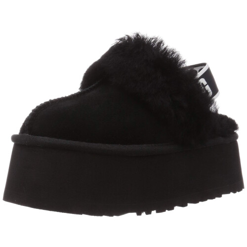 UGG UGG Damen Funkette Slipper Schwarz 09