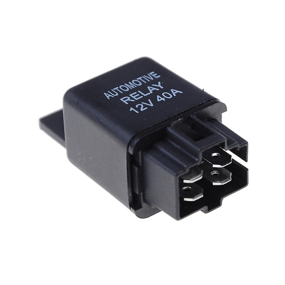 (As Show, One Size) 12V 40A Car Automotive Relay 4 Pins Spst Alarm Relay With Relay Socket Shytmv 6953460333055