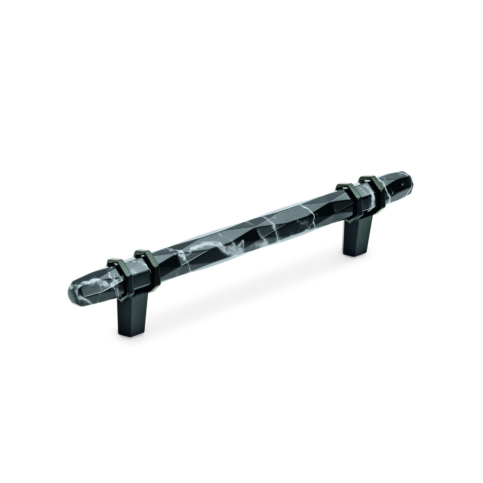 Photos - Other for Repair Amerock BP36649MBKBBR Carrione Cabinet Pull 5116 in 128 mm CentertoCenter Marble BlackBlack Bronze