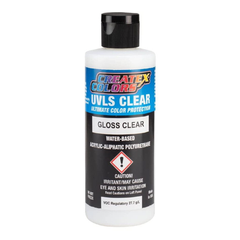 Createx Airbrush Paint Uvls Gloss Clear 4 Oz (4050-04)