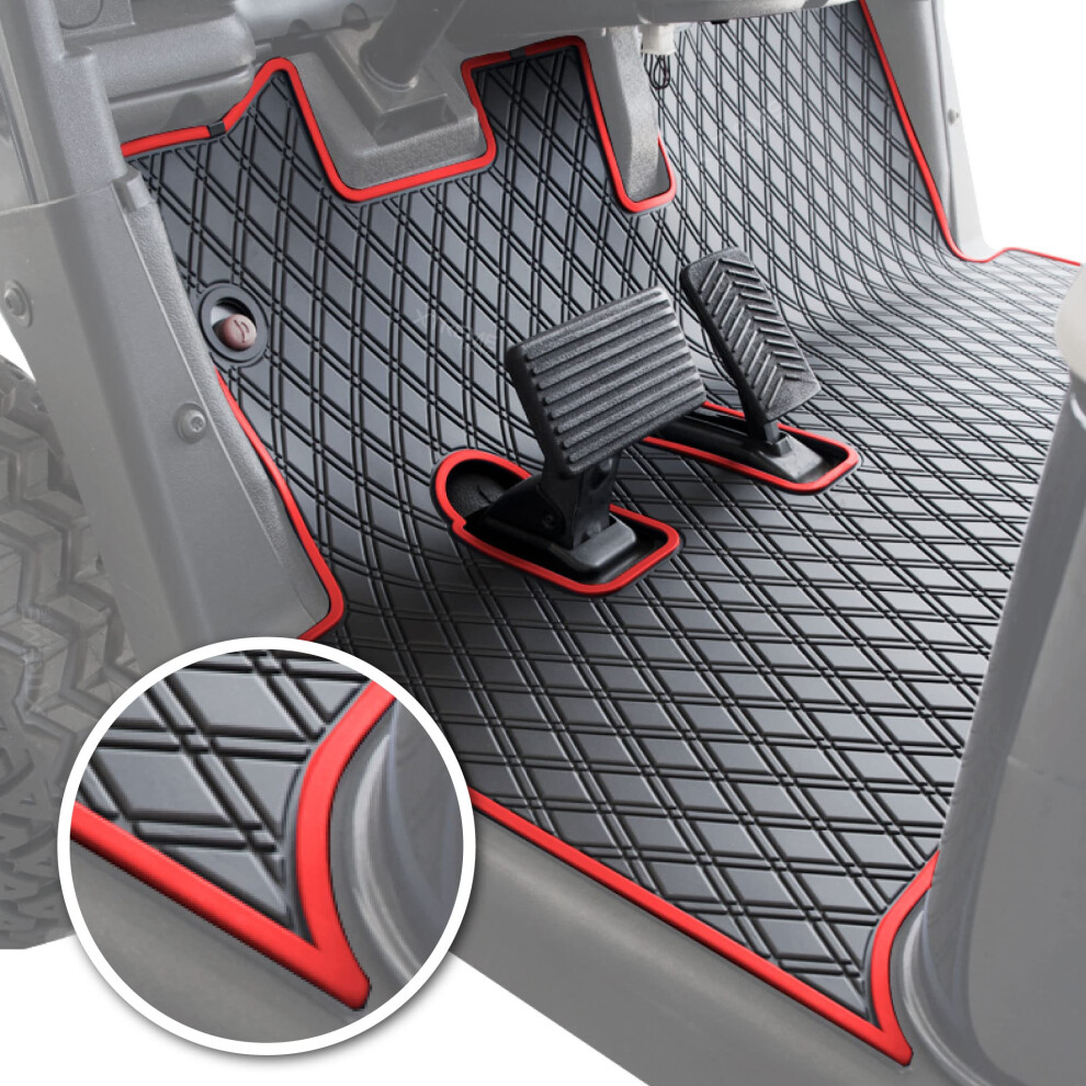 Tapis de sol pour voiturette de golf Xtreme Mats EZGO RXV     couverture compl   te