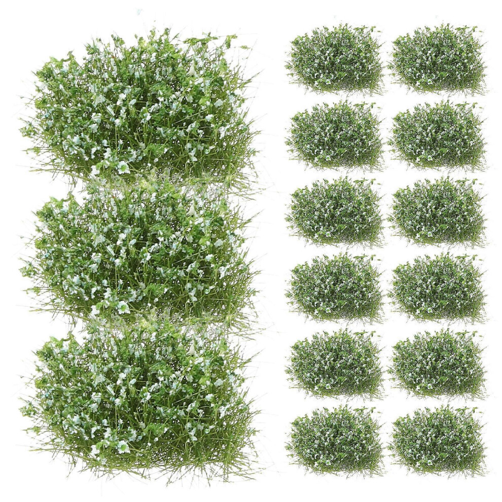 Kricely (As Show, One Size) 25Pcs Micro Landscape Grass Clusters Micro-Landscape Decor Landscape Ornament