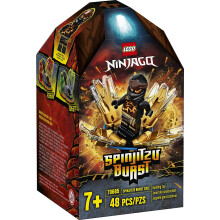 LEGO NINJAGO Spinjitzu Burst - Cole 70685 NINJAGO Byggset med Ninja Minifigur (48 Delar)