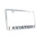 Aviator Wordmark Chromated Metal Licensplade Frame Holder 2 Hole 1
