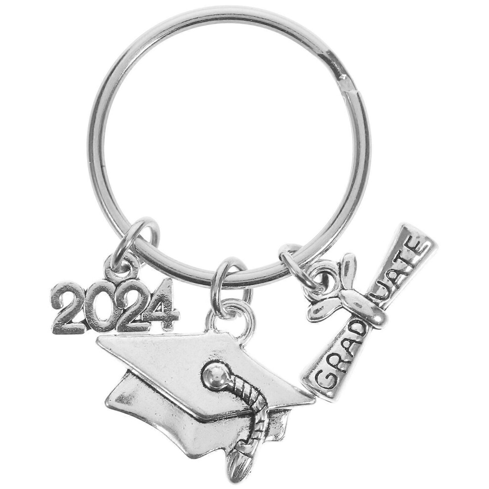 Kricely (As Show, One Size) Graduation Keychain Bag Hanging Ornament Key Hanging Decoration Souvenir Keyring