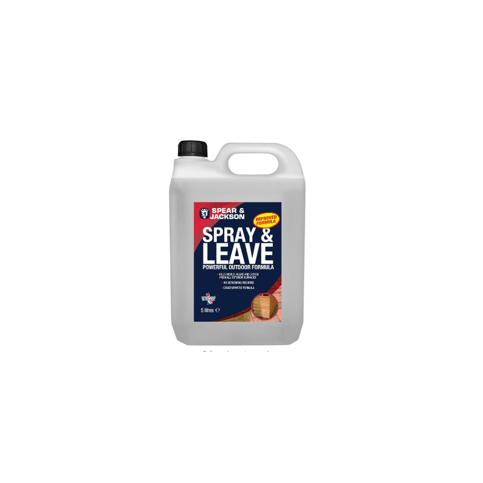 Spray and Leave Concentrated Mould, Algae and Lichen Remover 5 Litre