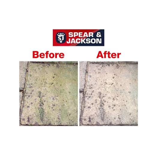 Spear & Jackson Spray and Leave Concentrated Mould, Algae and Lichen Remover 5 Litre 1