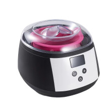 (Noir) Chauffe-cire à contrôle intelligent de température, épilateur à cire, 100 W, chauffe-cire et cire fondante