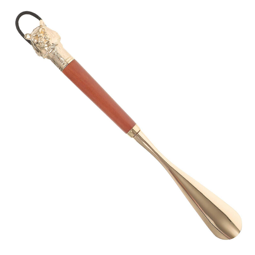 Kricely (As Show, One Size) Long Shoe Horn Shoe Lifting Helper Pregnant Women Use Shoehorn Ornament Travel Shoehorn