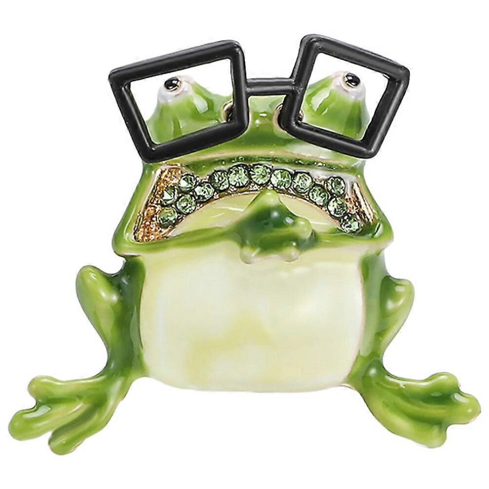 Kricely (As Show, One Size) Frog Shape Brooch Pin Cute Brooch Pin Decorative Brooch Pin Women Brooch Pin Clothes Brooch Pin