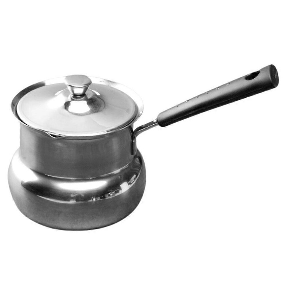 (As show, One size) Small Milk Pot Thickened Milk Pot Kitchen Cooking Pot Metal Milk Pot Practical Coffee Pot-image-OPC-PG96RBT-NEW