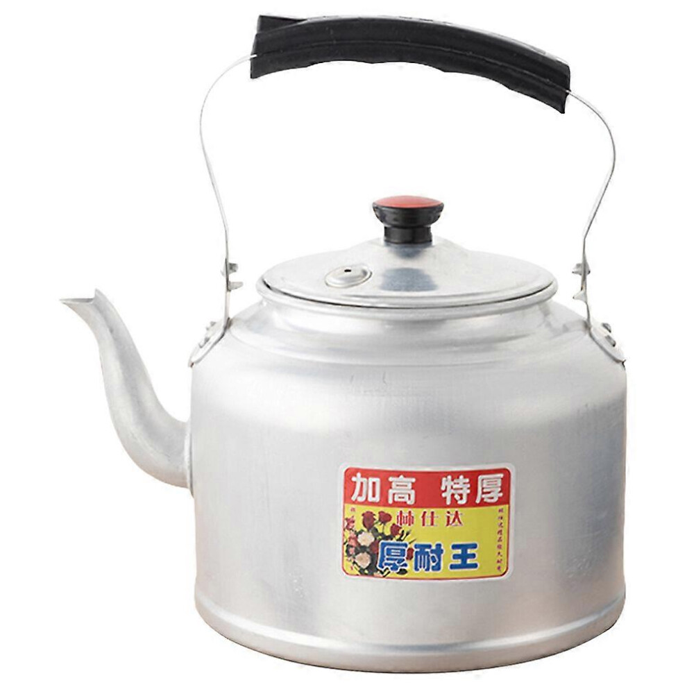 Kricely (As Show, One Size) Whistling Stovetop Tea Kettle Aluminum Hot Water Tea Pot Boiling Water Kettle 5L