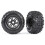 Traxxas Sledgehammer D?k & hjul limet (sorte hjul) 1