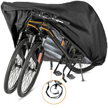 SZBLNSM -cykeld?kning til 1 2 eller 3 cykler udend?rs vandt?t cykelovertr?k 420D Heavy Duty Ripstop Material tilbyder konstant beskyttelse af all