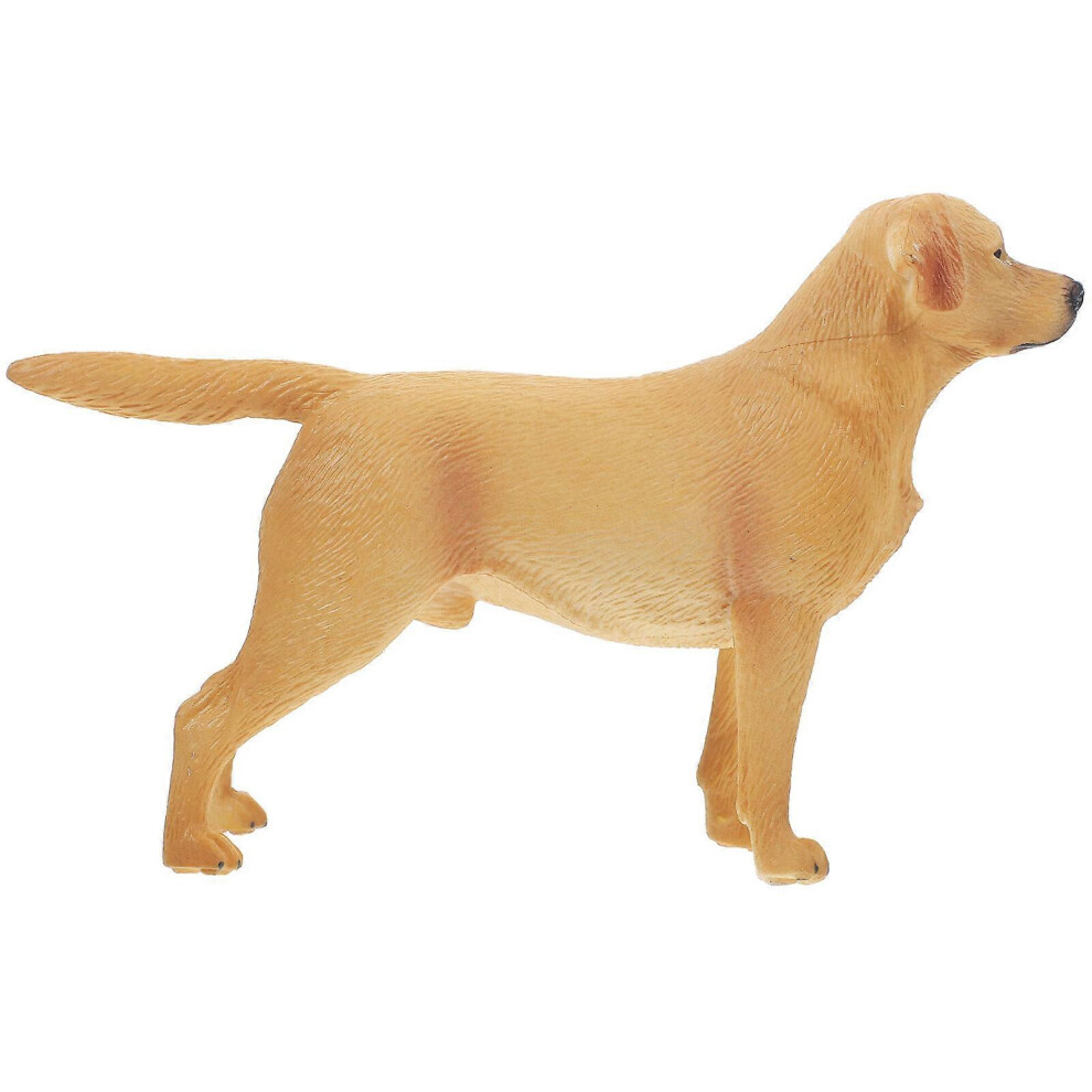 Kricely (Picture 2, One Size) Lifelike Dog Model Dog Statue Desktop Dog Sculpture Decor Dog Statue Vivid Dog Model