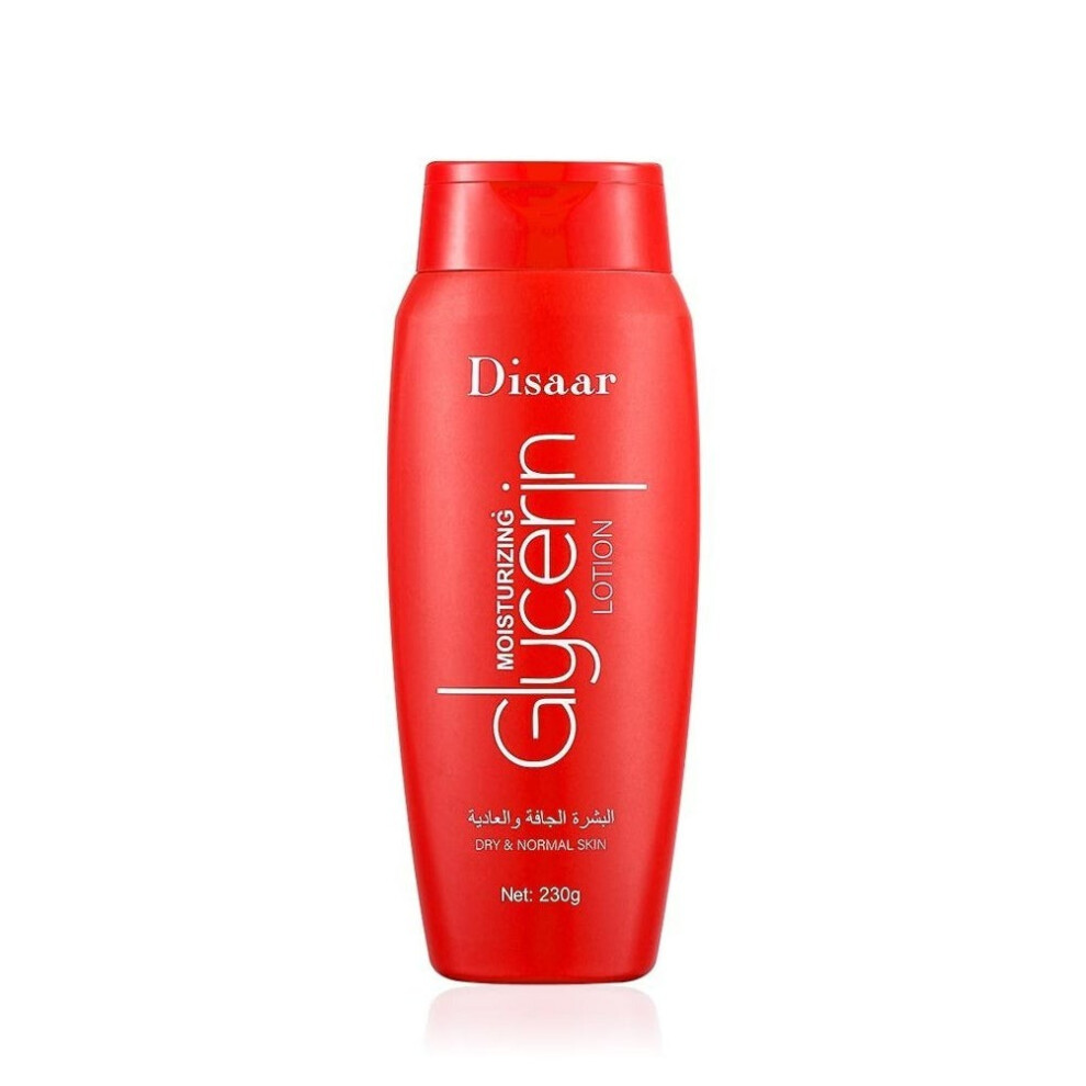 Disaar Moisturizing Glycerin Lotion|Non-greasy texture | Deep Hydration for Soft, Smooth Skin - 230g