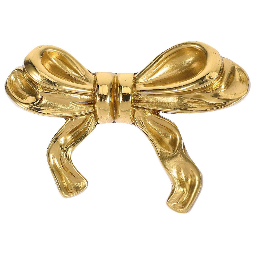 (As Show, One Size) Vintage Knob Pull Handle Drawer Cupboard Cabinet Bowknot Modeling Cupboard Drawer Dresser Pull 5062080711295