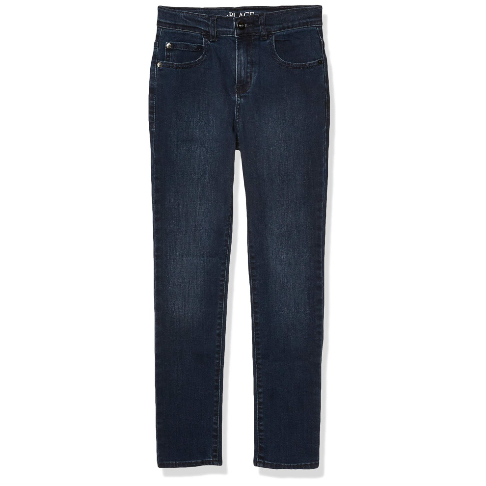 The Children's Place Jungen Stretch Skinny Jeans Taft Wash 14 Slim-image