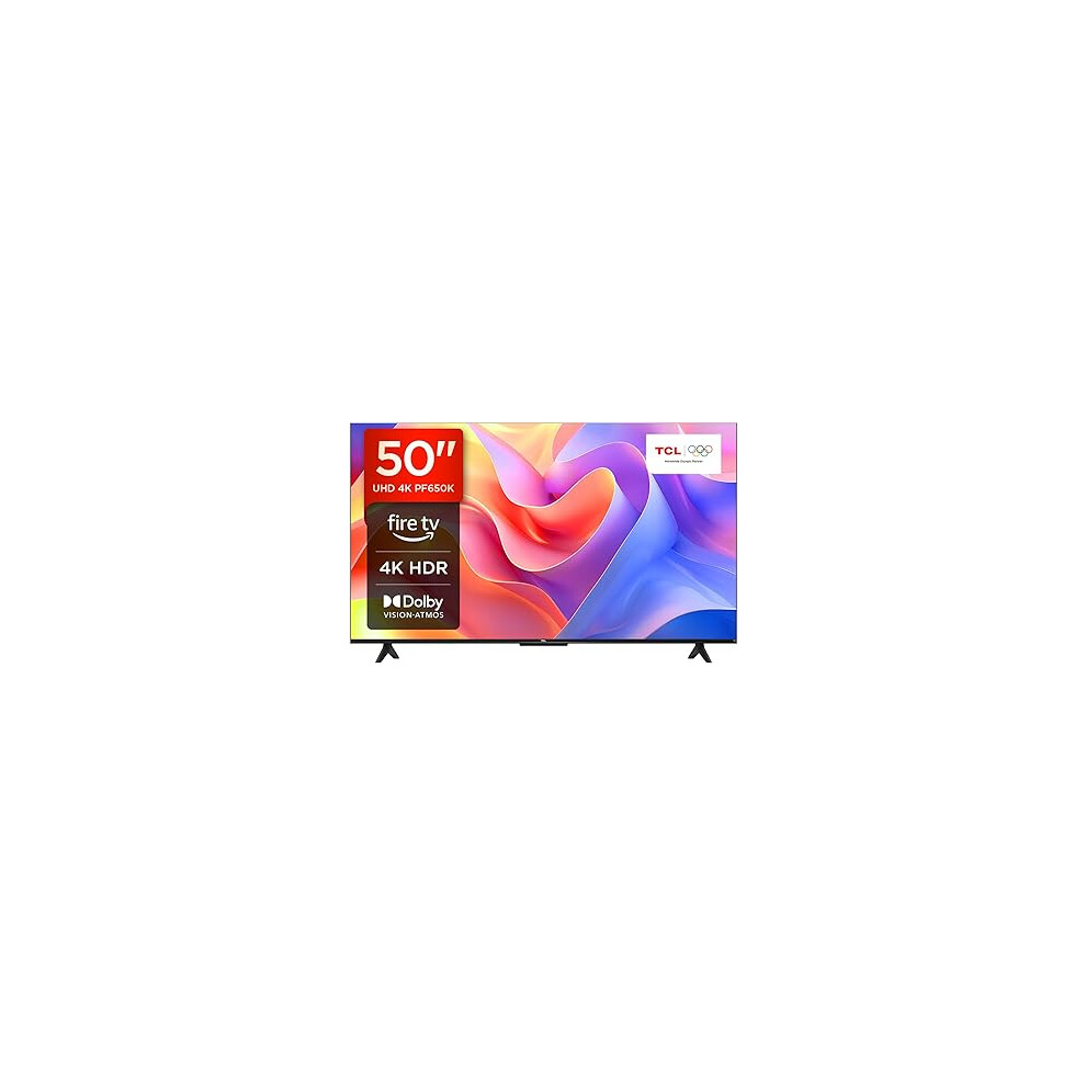 Tcl 50Pf650k 50-Inch 4K Ultra Hd, Hdr Tv, Smart Led Fire Tv (Dolby Vision, Dolby Atmos, Dts, Hdr 10, Alexa Built-In, Airplay2, Miracast 098765434703