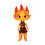 (B) Bambola di peluche Elemental Ember Wade Gale Fern 1