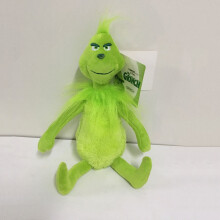 (Grinch-32cm) Grinch peluche bambola Come il Grinch ha rubato ragazzi ragazze Halloween regali di Natale