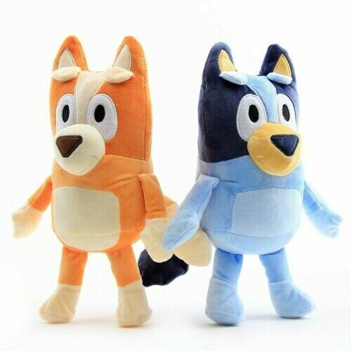 2pc Bluey & Bingo Peluche - 28cm | Peluche per bambini