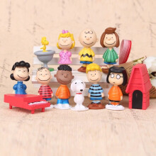 Snoopy Giocattoli Figura Modello 12pcs/Set