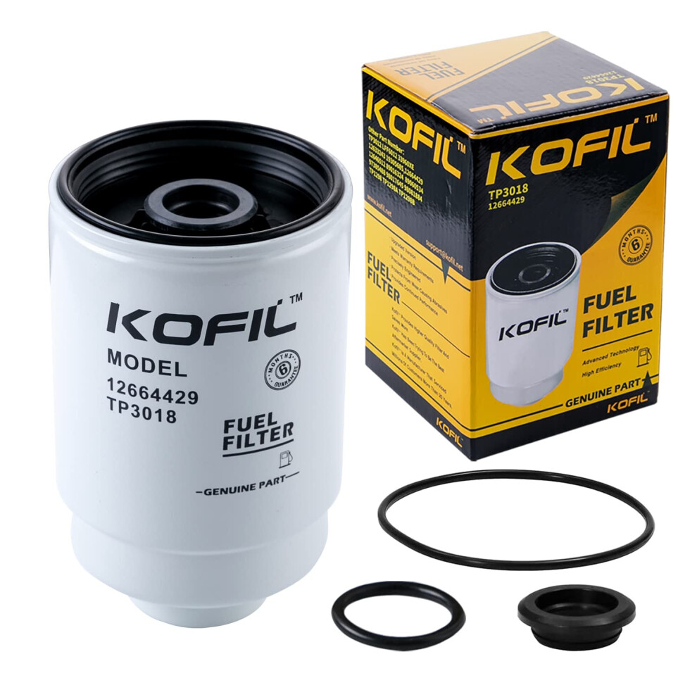 Tp3018 Fuel Filter Fit For 6.6L Duramax Diesel Fuel Filter Compatible 715444058066