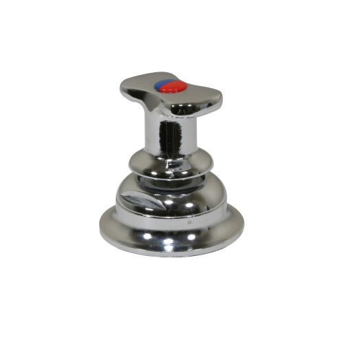 Scandvik 10617P Compact T-Handle Ceramic Mixer  Deck Mount  Polished F
