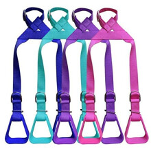 Showman Heavy Duty Nylon Justerable Buddy Stirrups (Teal)