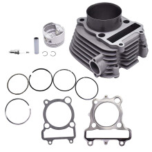 WFLNHB Cylinder Piston Gasket Top End Kit ersttare fr Yamaha Moto-4 225 YFM225 1986 1987 1988