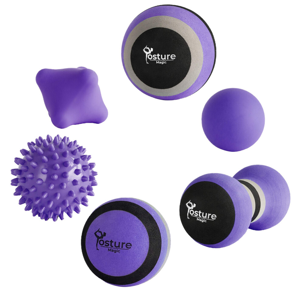 Posture Magic Massage Ball Kit Zur Myofaszialen Triggerpunkt-Entspannung Und-image