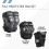 80Six Kids Multi Sport Pad Set Black 14+ 3