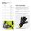 Adidas adidas, unisex-ενήλικες, Tiro Γάντι, Μαύρο/Λευκό, Μεγάλο 2