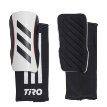 adidas Unisex-Adult Tiro Scheenbeschermers Wit/Zwart/Zwart Medium