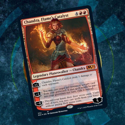 Magic: The Gathering Chandra, Flames Catalyst Deck | Core Set 2021 (M21) | 60 Κάρτες Starter Deck 2