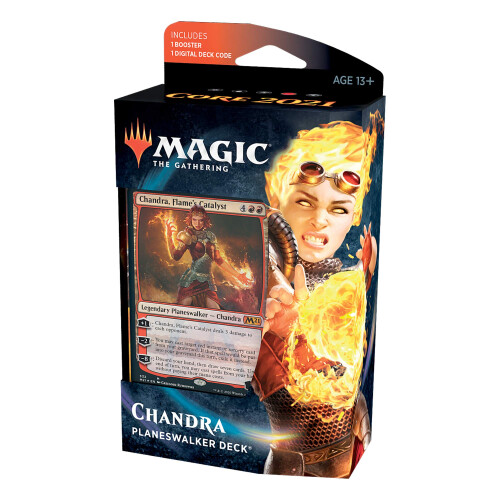 Magic: The Gathering Chandra, Flames Catalyst Deck | Core Set 2021 (M21) | 60 Κάρτες Starter Deck