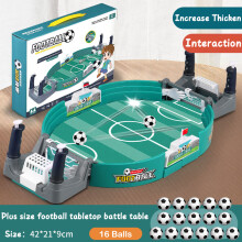 (Medium 16 Balls) Soccer Table for Family Party Football Board Game Desktop Interactive Soccer Toys Kids Boys Sport Outdoor