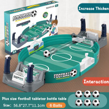 (Large 6 Balls) Soccer Table for Family Party Football Board Game Desktop Interactive Soccer Toys Kids Boys Sport Outdoor