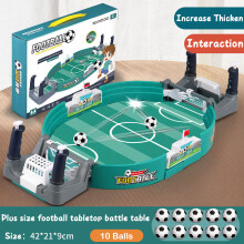 (Medium 10 Balls) Soccer Table for Family Party Football Board Game Desktop Interactive Soccer Toys Kids Boys Sport Outdoor