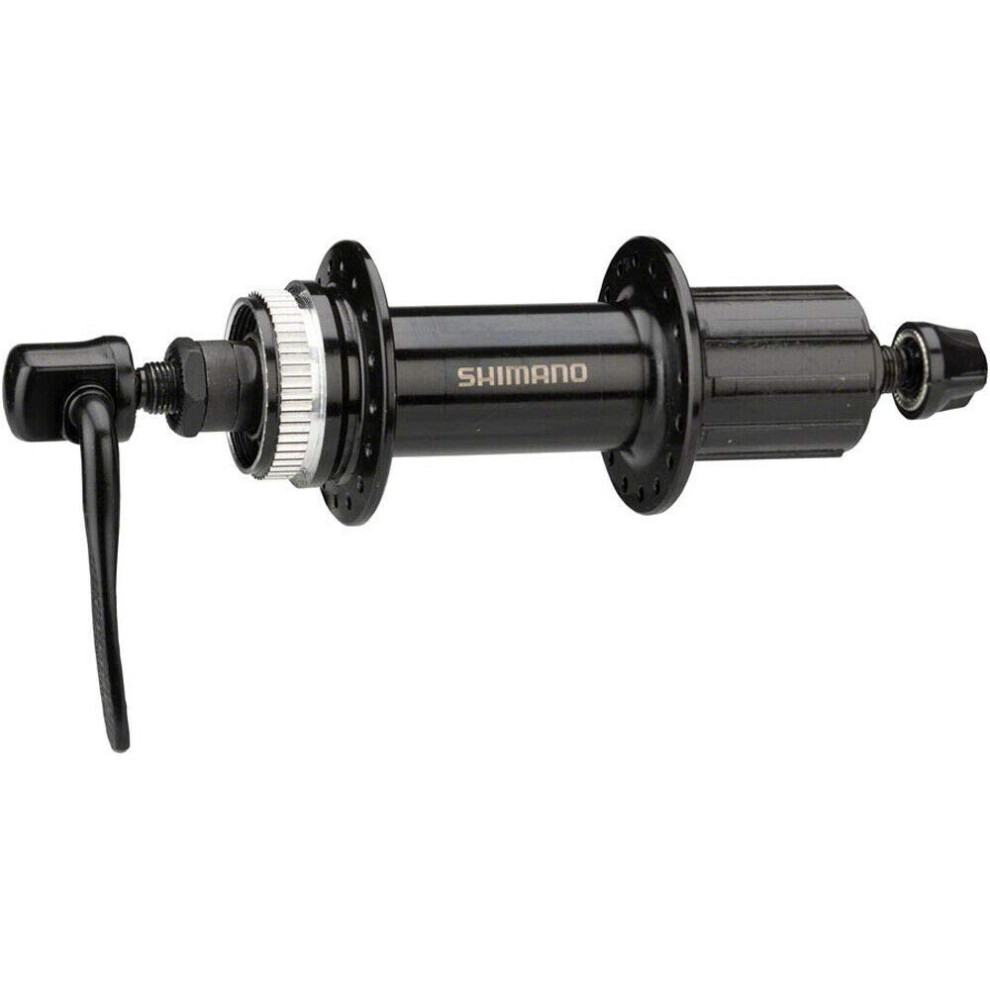 SHIMANO Altus FH-MT200-B 28H 8/9/10 Speed 141mm with 176mm QR Centerlo