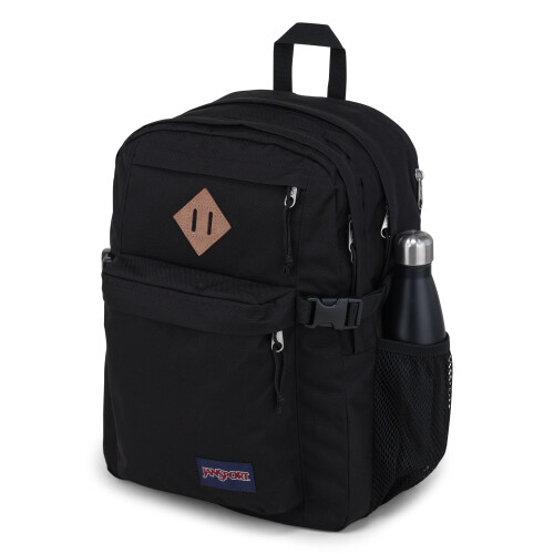 Jansport Jansport Main Campus Mackpack - Bacha de viagem ou trabalho com laptop de 15 polegadas e bolsos de garrafa de    gua dupla preto 2