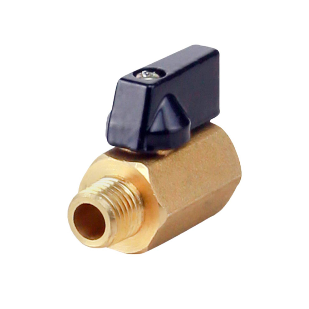 Midline Valve 3636Ng Boiler Trim Isolation Valve Gauge Isolator 1/4 In. Mip X Fip Connection Forged Brass 804595354612