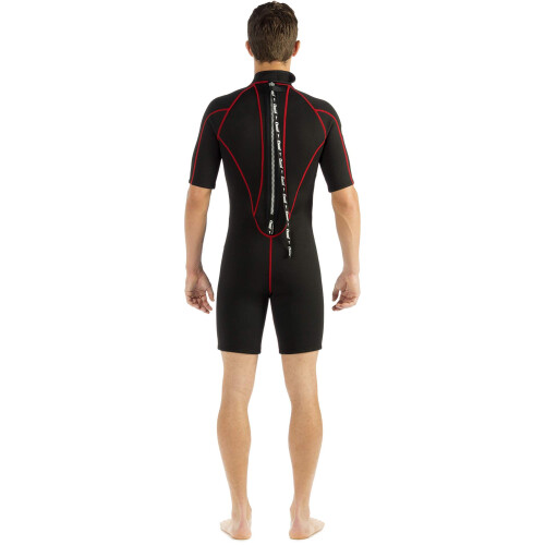 Cressi Cressi Tortuga 2.5mm Ανδρικό, Μαύρο/Κόκκινο, S 1