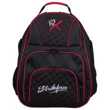 KR Strikeforce Royal Flush Deuce Två Boll Bowling Ryggsäck Svart/Röd